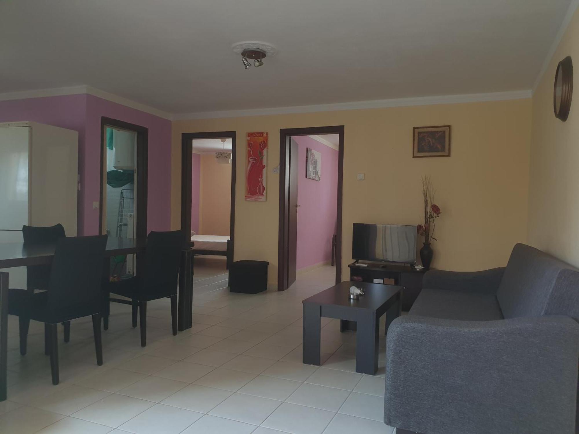 Plaza Apartments Nea Vrasna Bagian luar foto